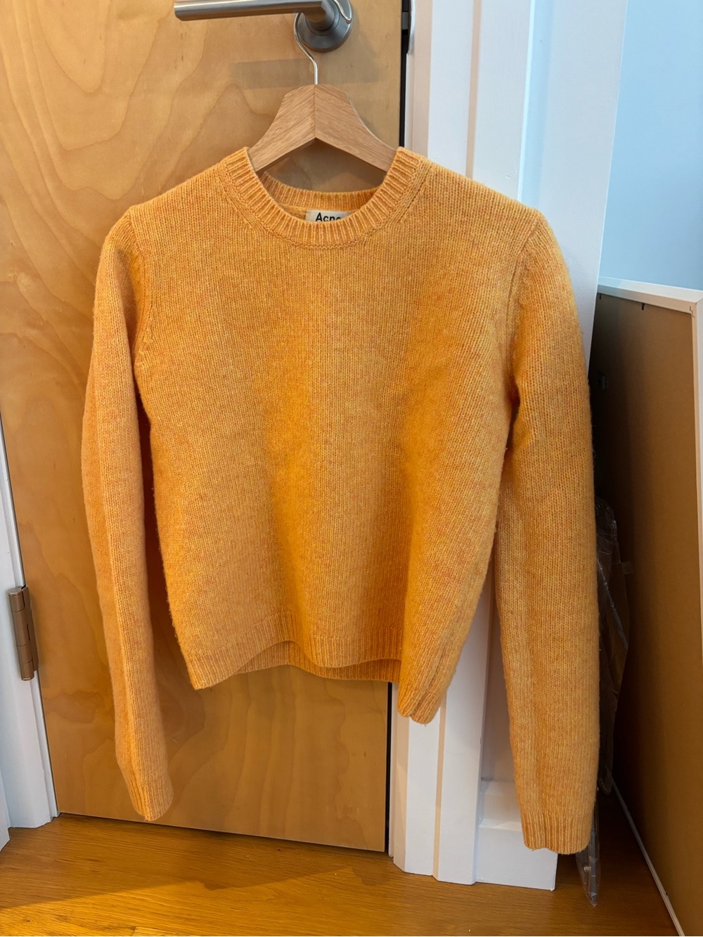 Orange Acné Studio Sweater - Small